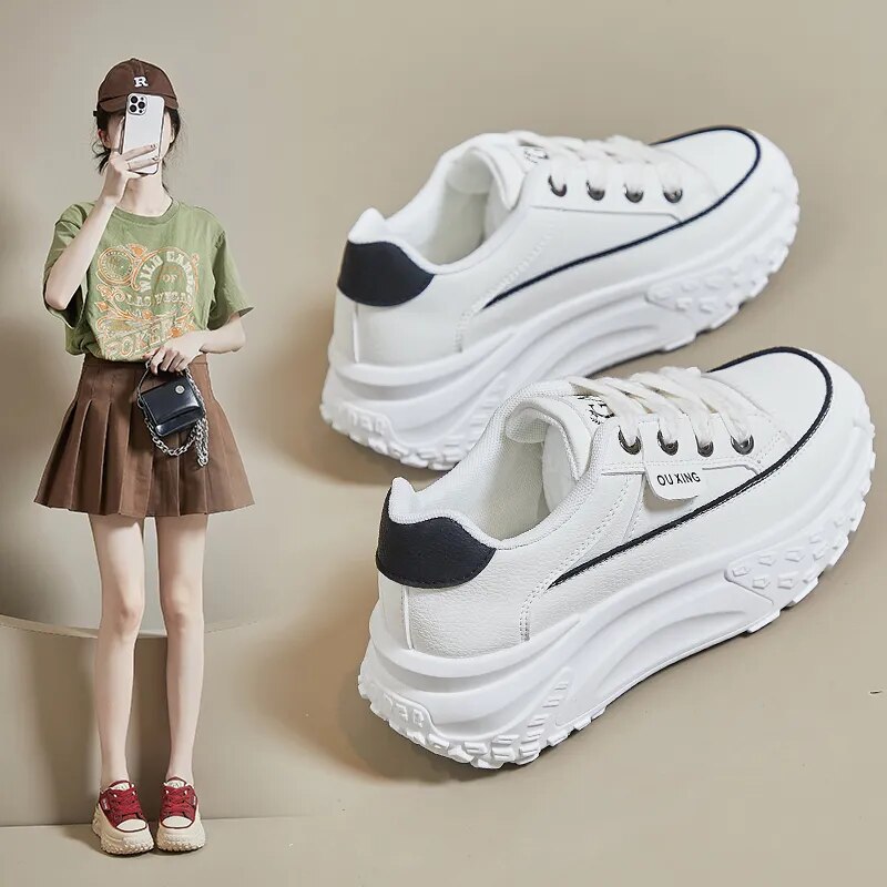 Platform Sneakers Comfort Flex