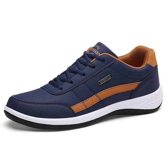 Casual Italian Leather Sneakers Flexman